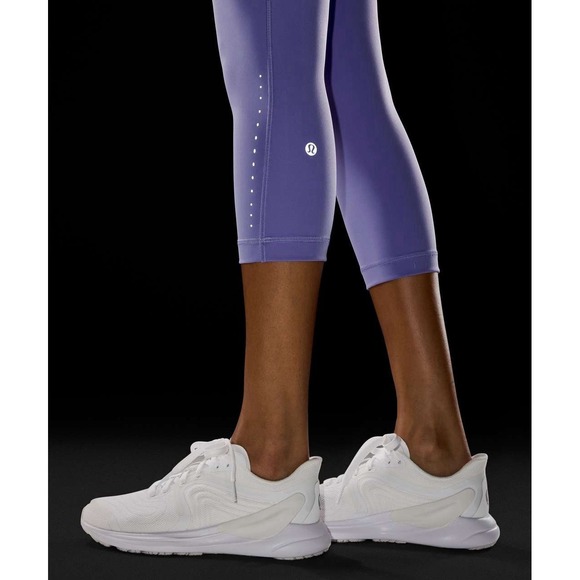 Lululemon Swift Speed High-Rise Crop 21" Dark Lavender W6CBKS Size 10 - Picture 1 of 14